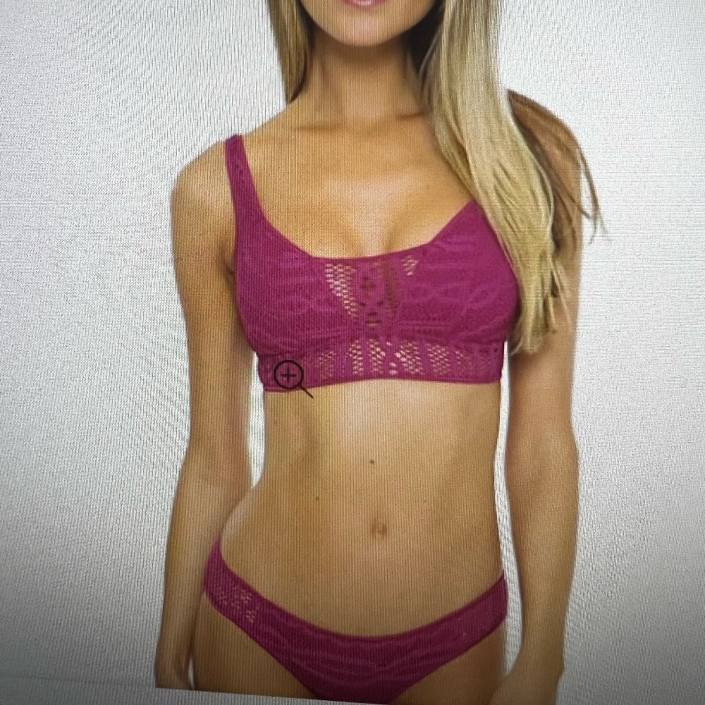 Becca by Rebecca Virtue Color Play Logan bralette bikini (top and bottoms).